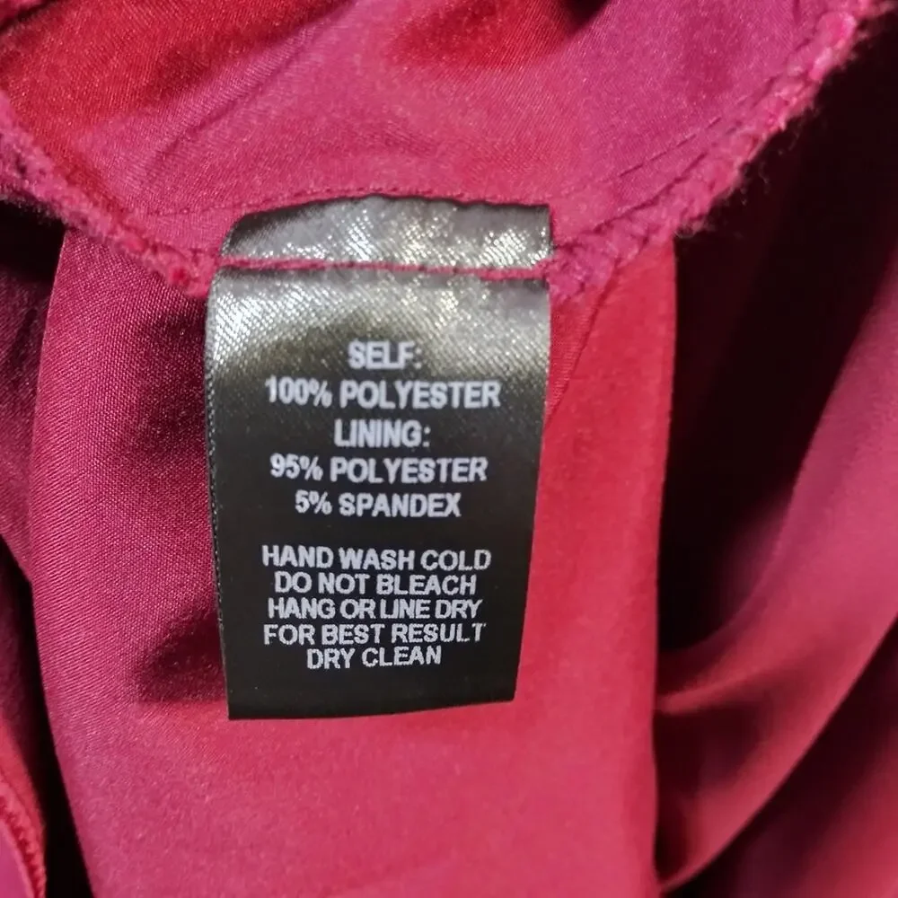 Lulus All About Love Wine Red Maxi Dress Event Size M - Picture 9 of 12